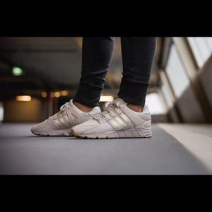 Adidas EQT Support RF Running Shoes Beige SZ 10.5